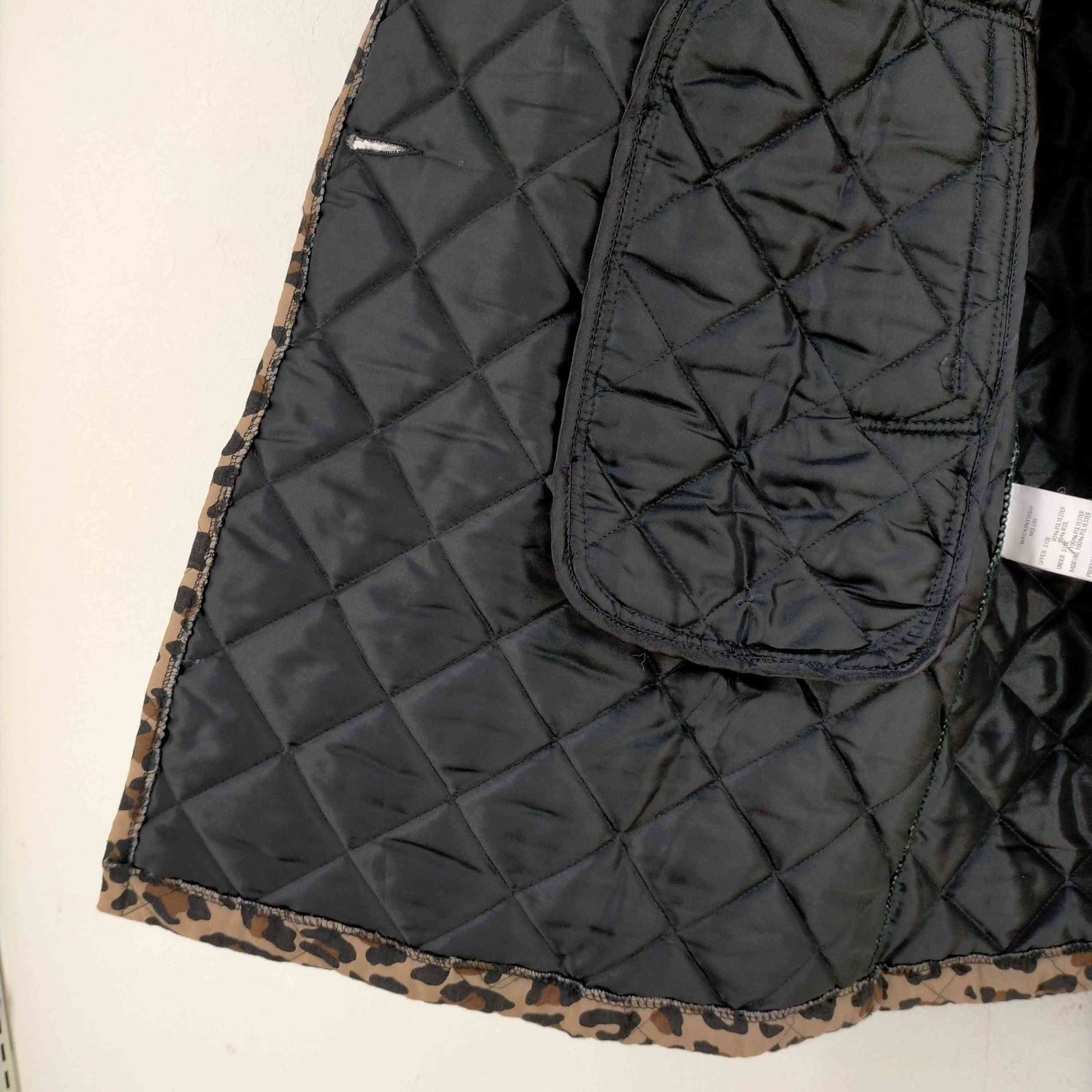 マッキントッシュ☆キルティングジャケット レオパード 38 【公式通販】