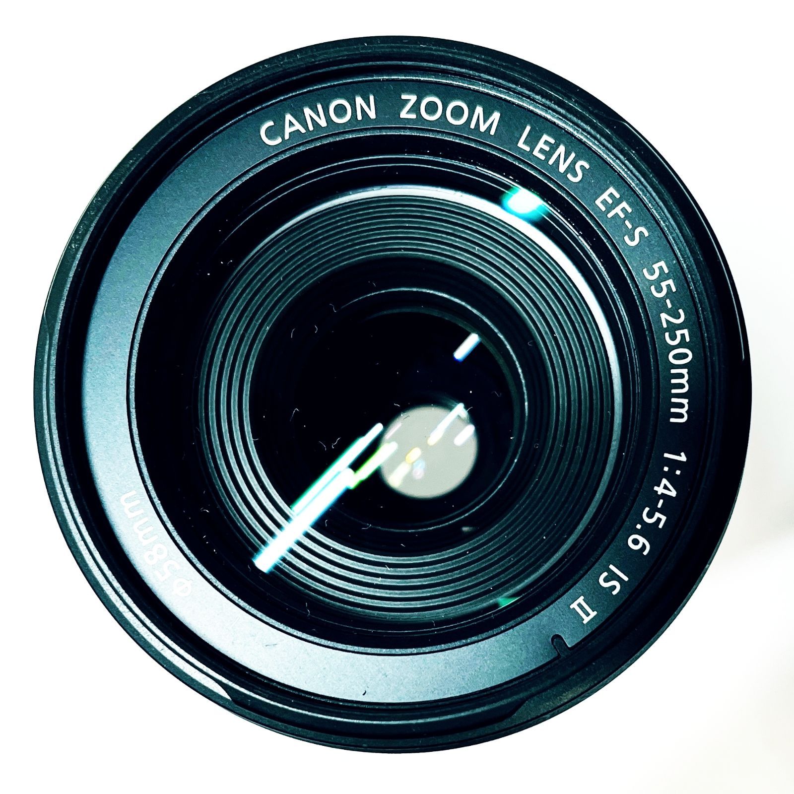美品】ズームレンズ Canon EF-S 55-250mm F3.5-5.6 IS Ⅱ SN 