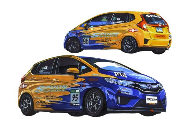 Hobby Design ホビーデザイン Alpha Model アルファモデル 1|24 ホンダ フィット GK5 スプーン フルディティールキット 自動車模型 AM02-0075
