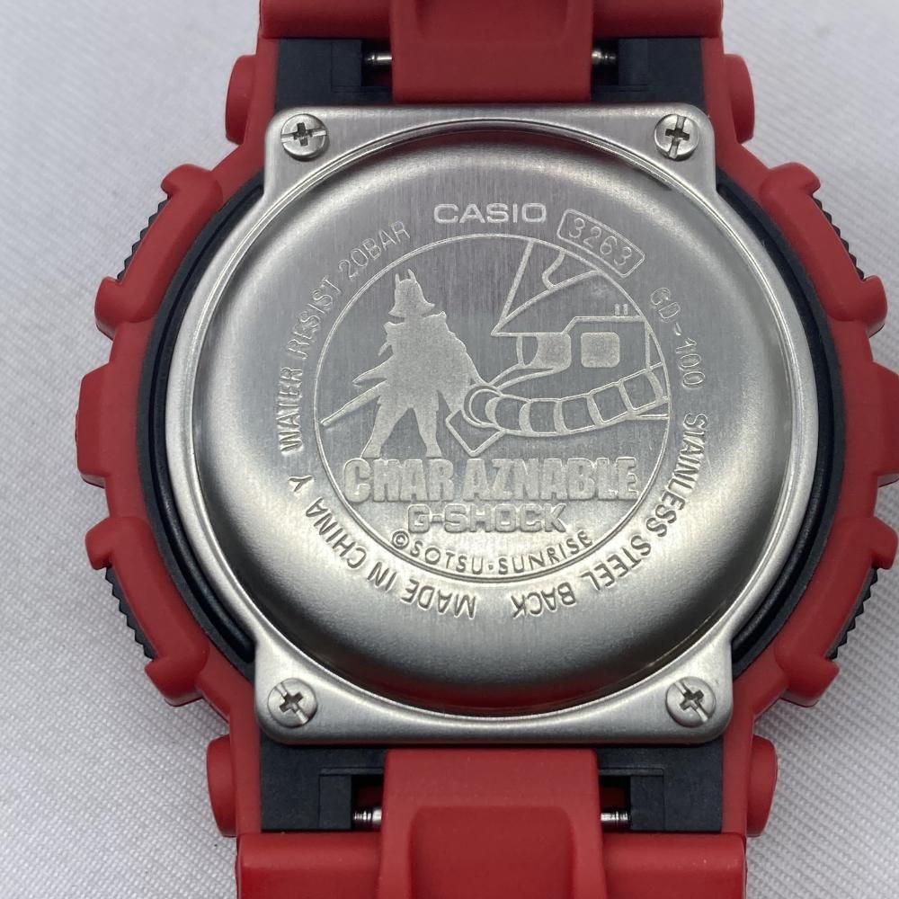 G-SHOCK ガンダム35周年記念 シャア・アズナブル 限定モデル