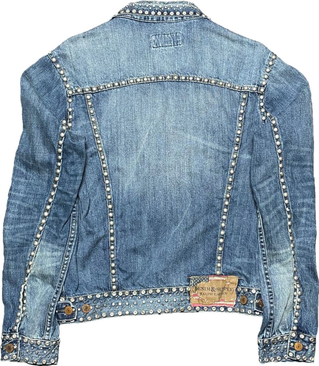 DENIM&SUPPLY RALPH LAUREN スタッズ加工デニムジャケット