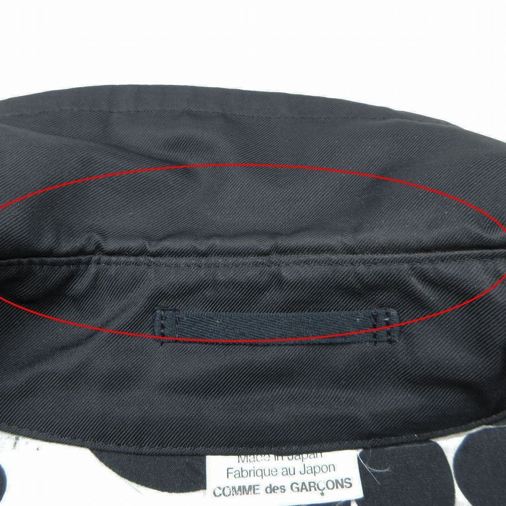 COMME des GARÇONS HOMME ブラック シングルコート　裏地 00s COMME des GARCONS HOMME PLUS コムデギャルソン