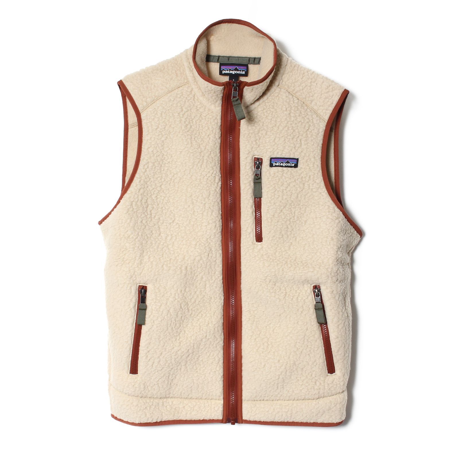 【新品未使用】 パタゴニア patagonia メンズ レトロ パイル ベスト MENS RETRO PILE VEST ボアベスト フリース  POLARTEC ポーラテック 22821 EL CAP KHAKI W/SISU BROWN