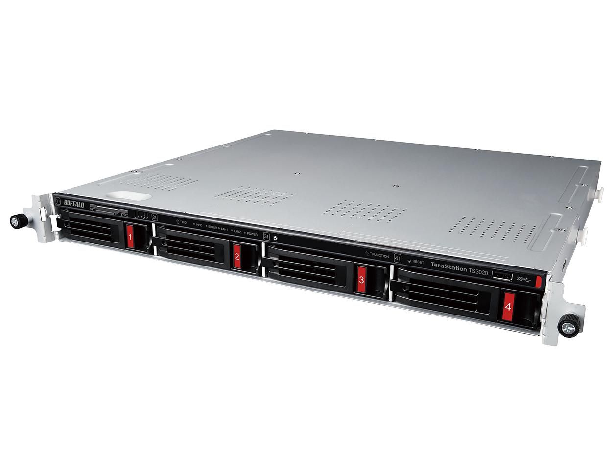2営業日で発送 BUFFALO バッファロー TeraStation TS3020シリーズ 4ベイラックマウント 8TB TS3420RN0804
