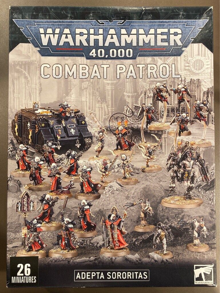 GAMES WORKSHOP WARHAMMER40000 ADEPTA SORORITAS Adepta Sororitas Combat Patrol