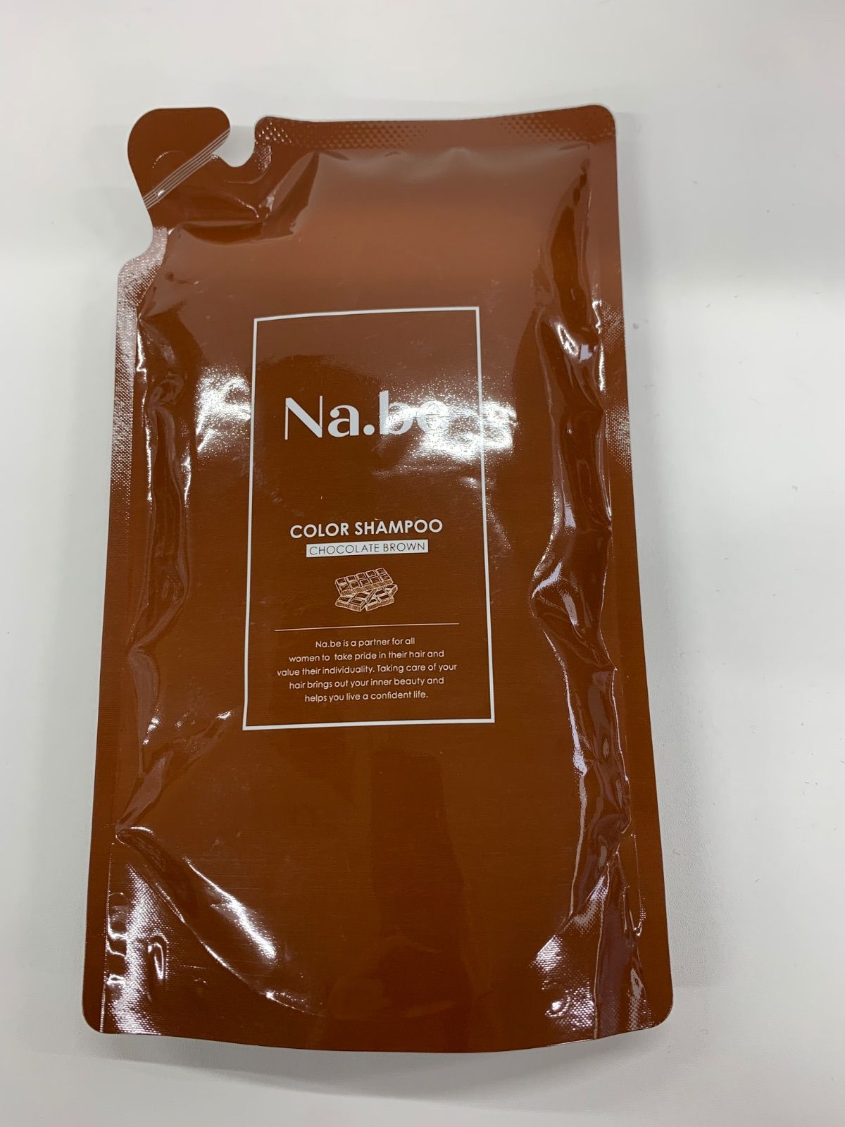 Na.be ナイブ カラーシャンプーチョコブラウン300ml 2個セット詰め替え