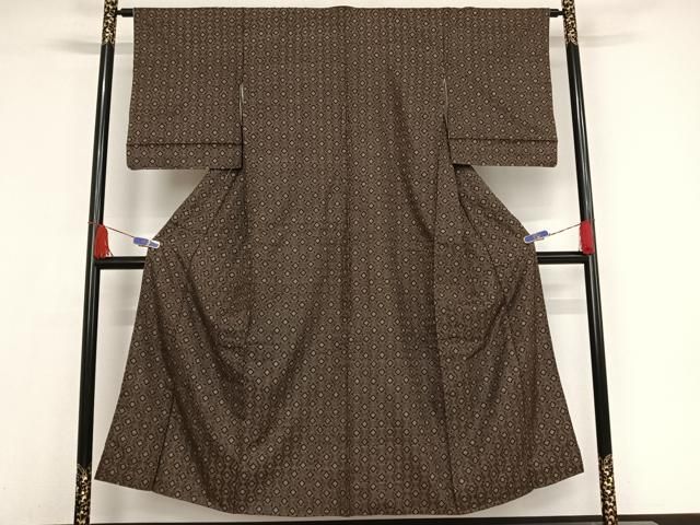 平和屋着物●本場大島紬　アンティーク大島　正絹　逸品　AAAW4213np 平和屋着物○本場大島紬 アンティーク大島 正絹 逸品 AAAW4213np