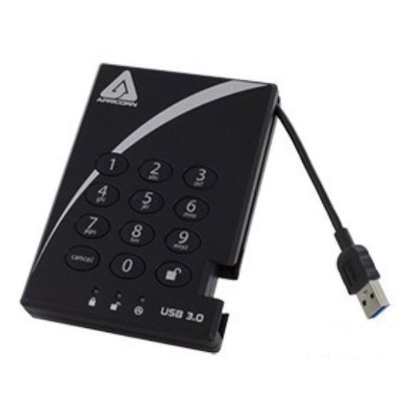 【新品･翌営業日出荷】Apricorn アプリコーン アプリコーン Aegis Padlock USB 3.0 - Solid State Drive A25-3PL256-500  R2 A25-3PL256-S2000 R2 (2574117)