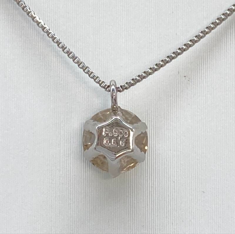 美品】Pt900/Pt850 1.5g 0.66ct ダイヤモンドネックレス - メルカリ