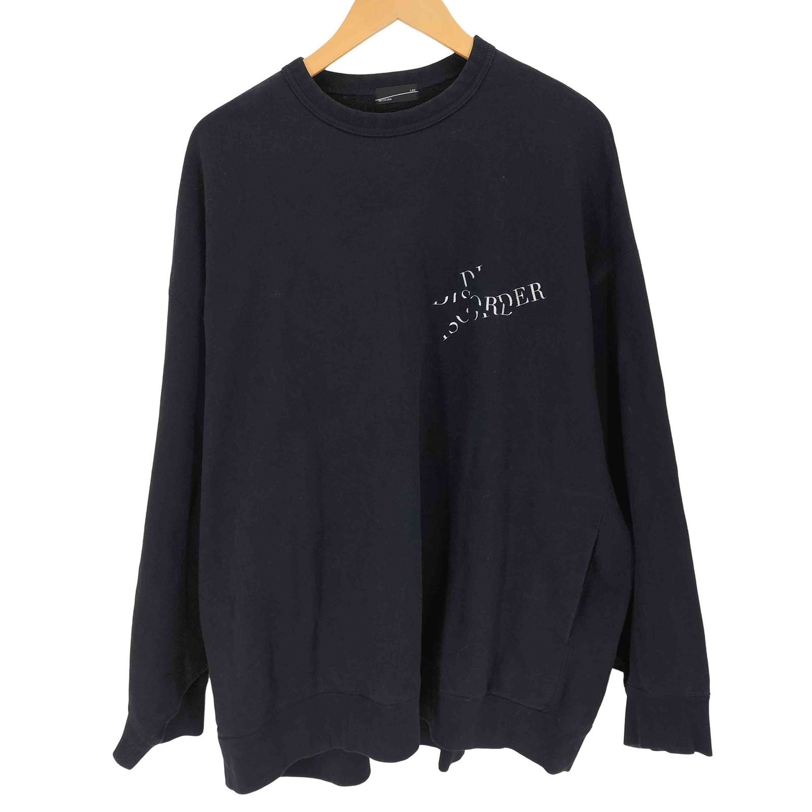 LAD MUSICIAN BIG LOGO CREW NECK PULLOVER 【公式通販】