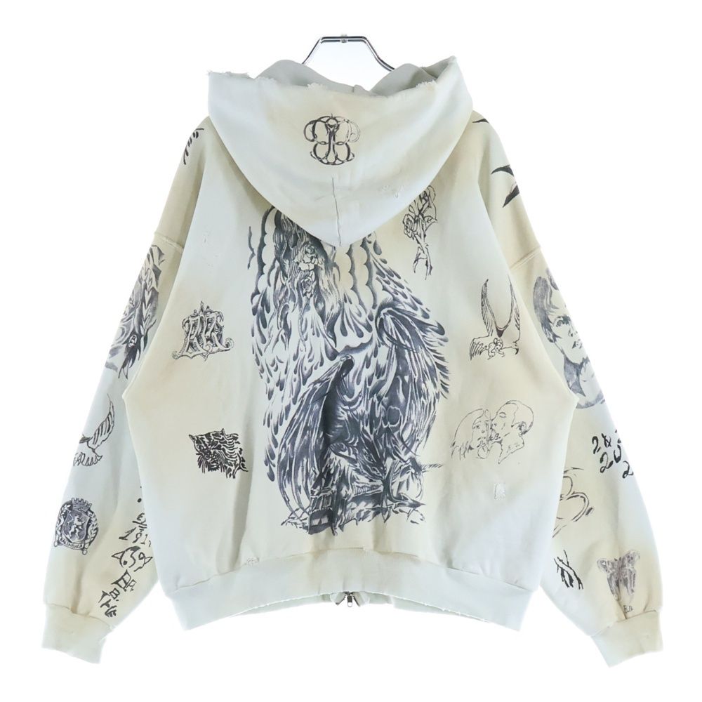 BALENCIAGA (バレンシアガ) 24SS Graffiti Zip Up Hoodie 770939 TQVK1