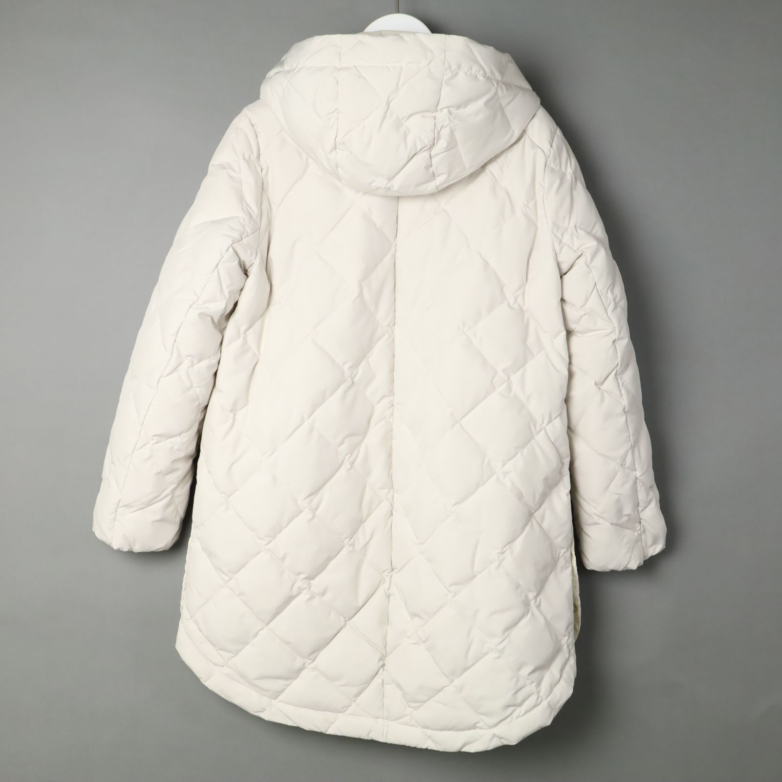 【UNFILO×TAION】2WAY キルティング コート アイボリー Mサイズ UNFILO×TAION 2wayキルティングダウンアイボリー
