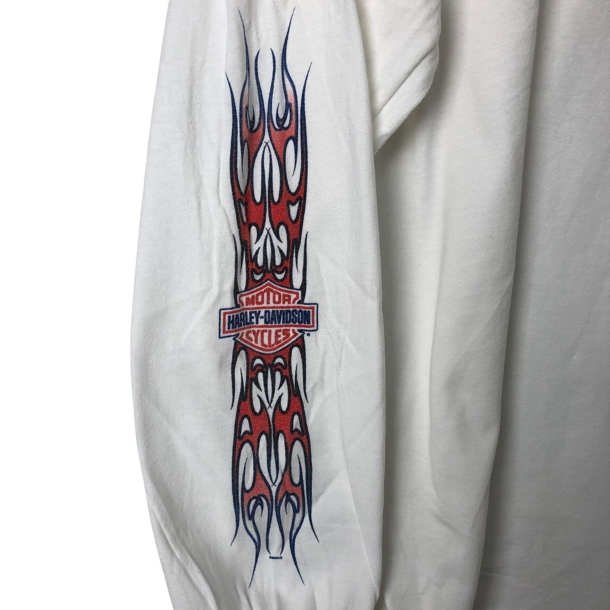 バックプリント ロングTシャツ