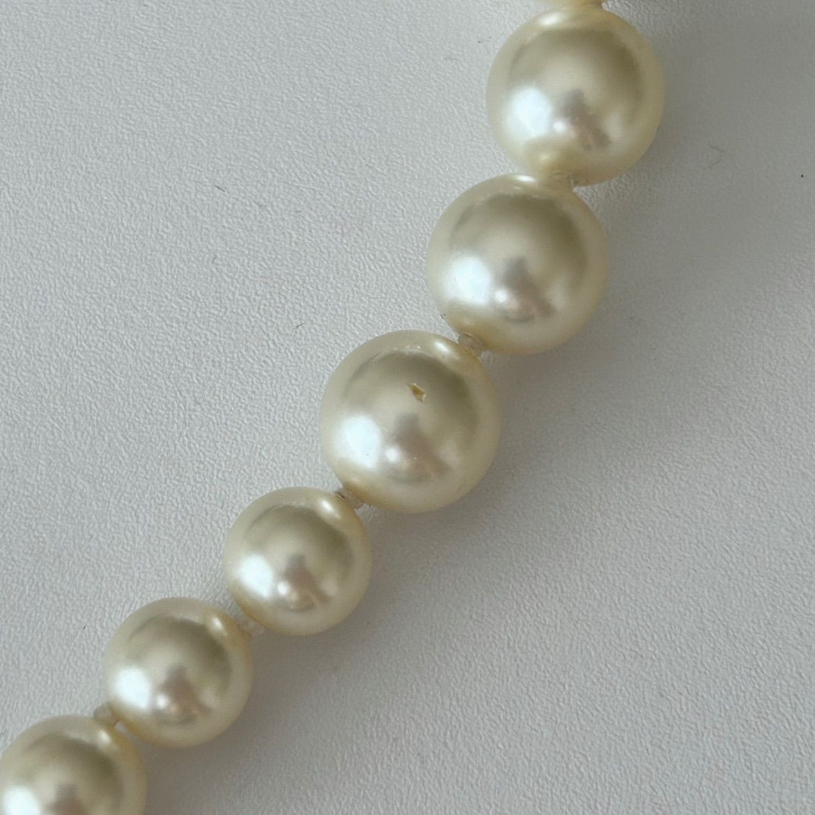 CHANEL シャネル ココマーク フェイクパールネックレス A11V