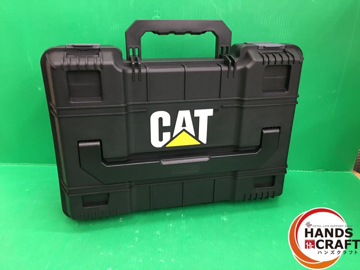 CAT 18V インパクトドライバー DX711 フルセット DXB2 バッテリ×2個 DXC4 充電器 ケース内クッション留め具 あり