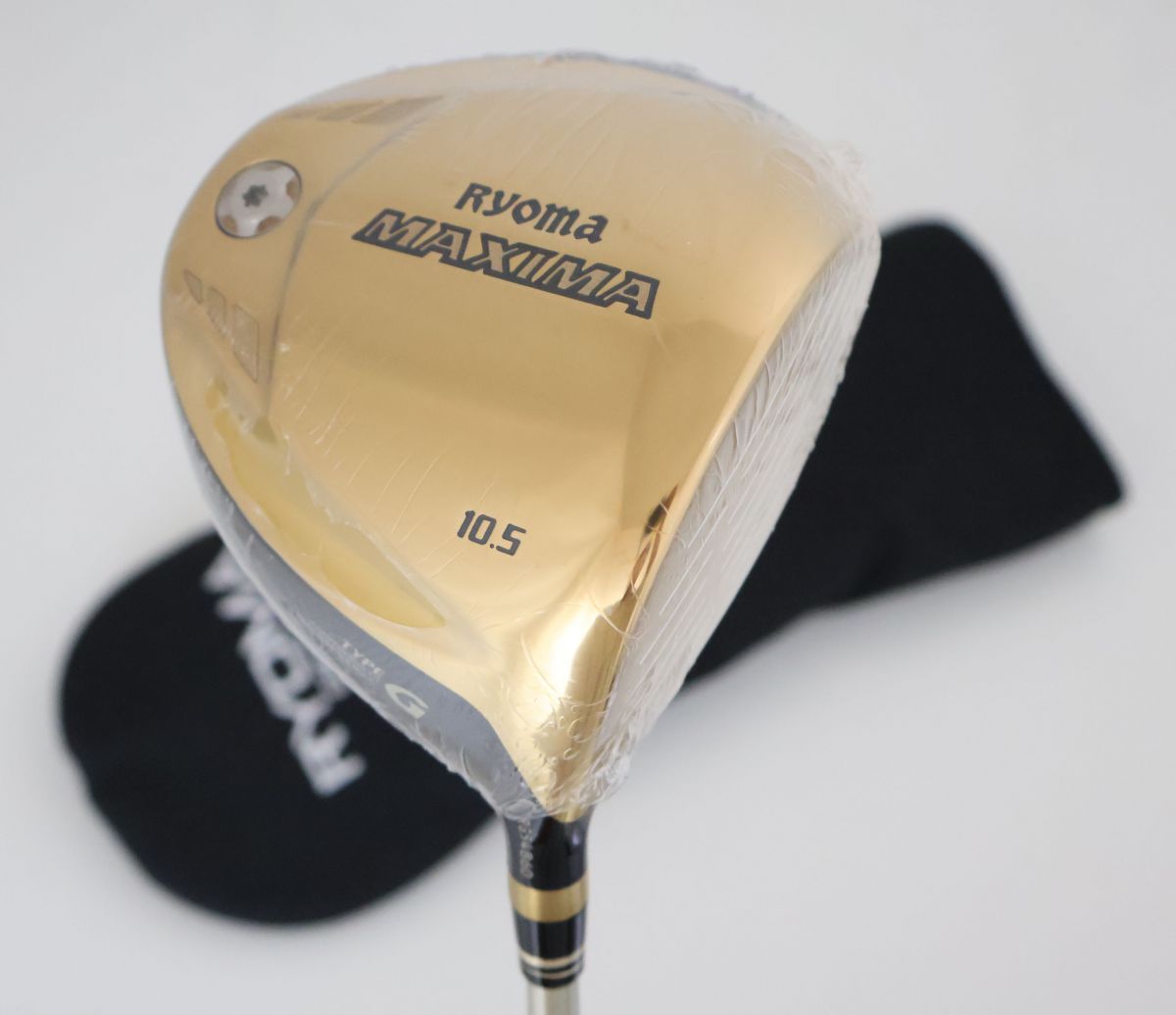 新品！RYOMAリョーマ MAXIMA(マキシマ) TYPE-G　琥珀GOLD IPドライバー 10.5M2-Gカーボン　46.5インチ　SR (72323