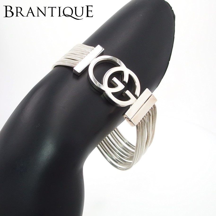 GUCCI ブレスレット✨専用箱付き GUCCI グッチ ◉ 箱＆保存袋付き ／ グッチボールチェーン Tバー