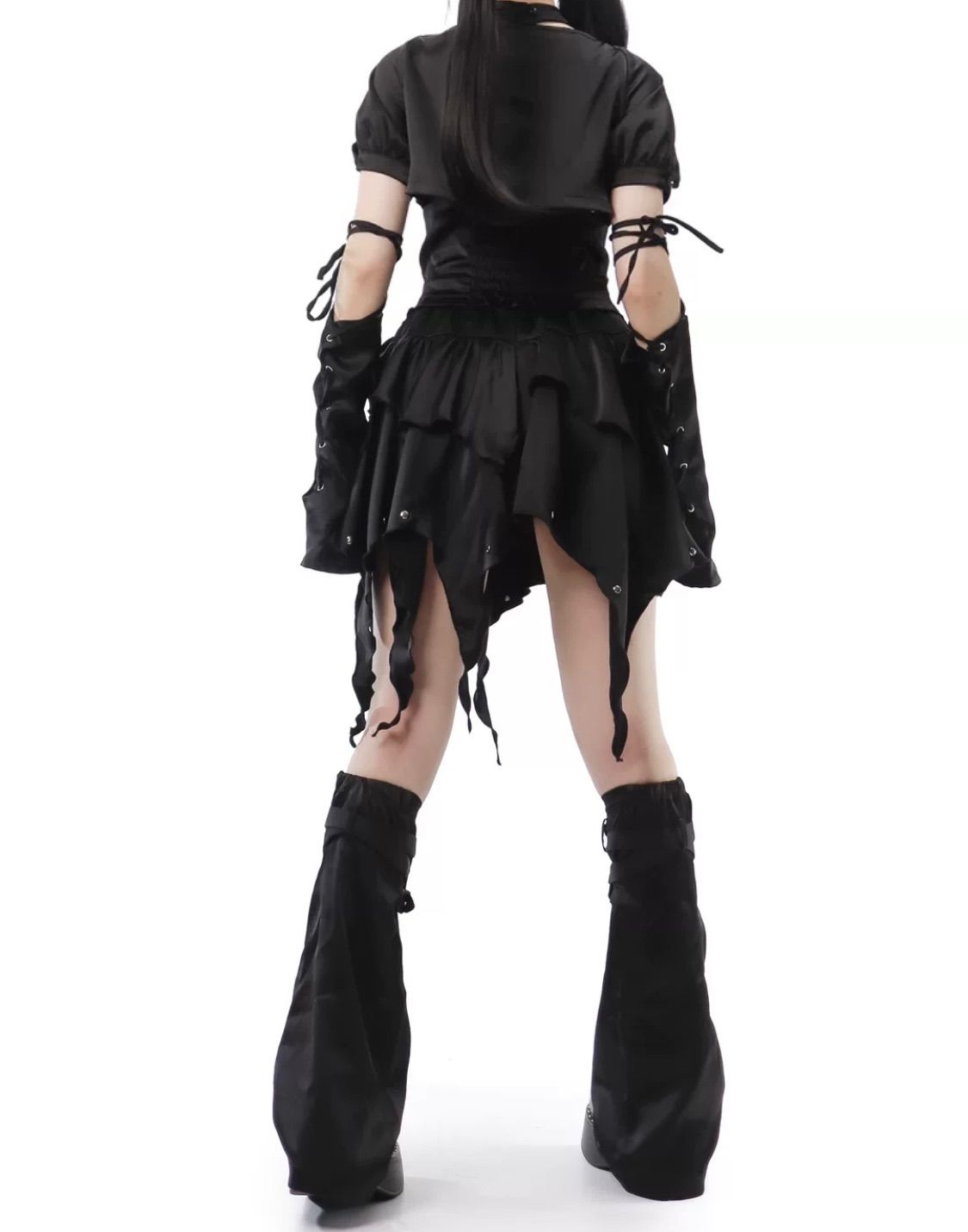 新作♡  全身コーデ　 5点セット‼️  サブカル　ジャージ　黒　スポーティ スポーツウェア レディース 5点セット ヨガウェア トレーニング