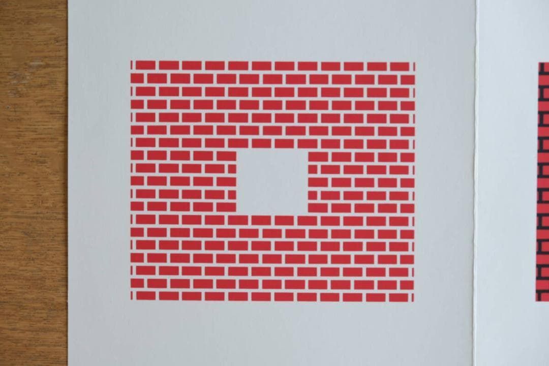 ヨゼフ アルバース シルクスクリーン 1973年 KELLER XⅢ-1