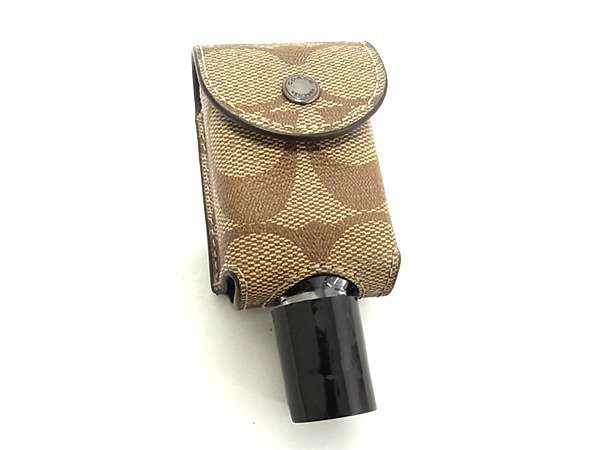 □新品□未使用□ COACH コーチ シグネチャー PVC ボトルホルダー