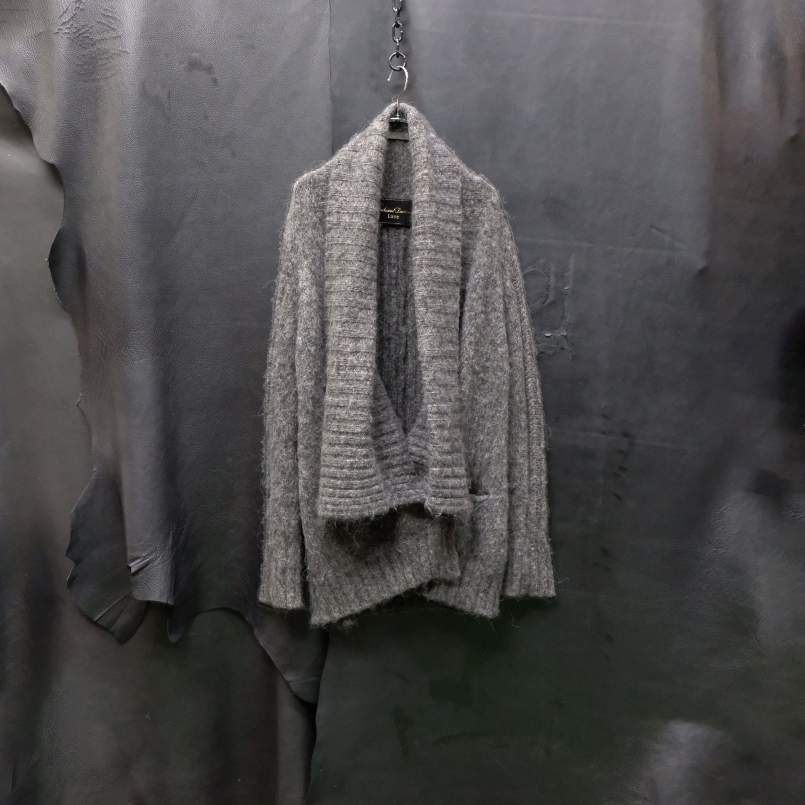 Abahouse Devinette Luxe アルパカウール ニットカーディガン