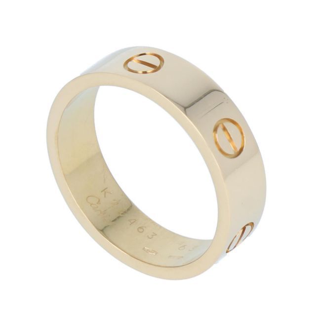 Cartier】 カルティエ ラブリング 指輪 21.5号 63 K18YG Au750 