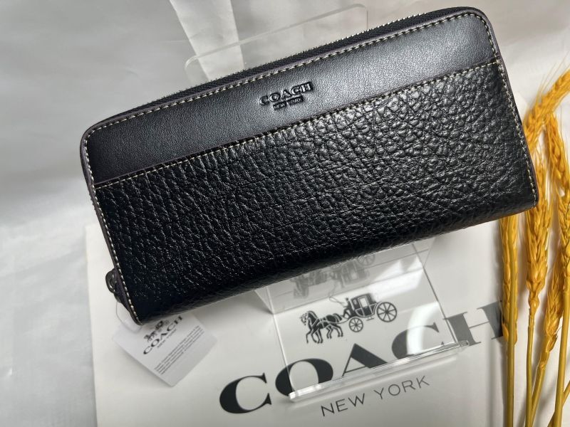 COACH 長財布 コーチ 財布 アコーディオン ラウンドジップ ラウンド 