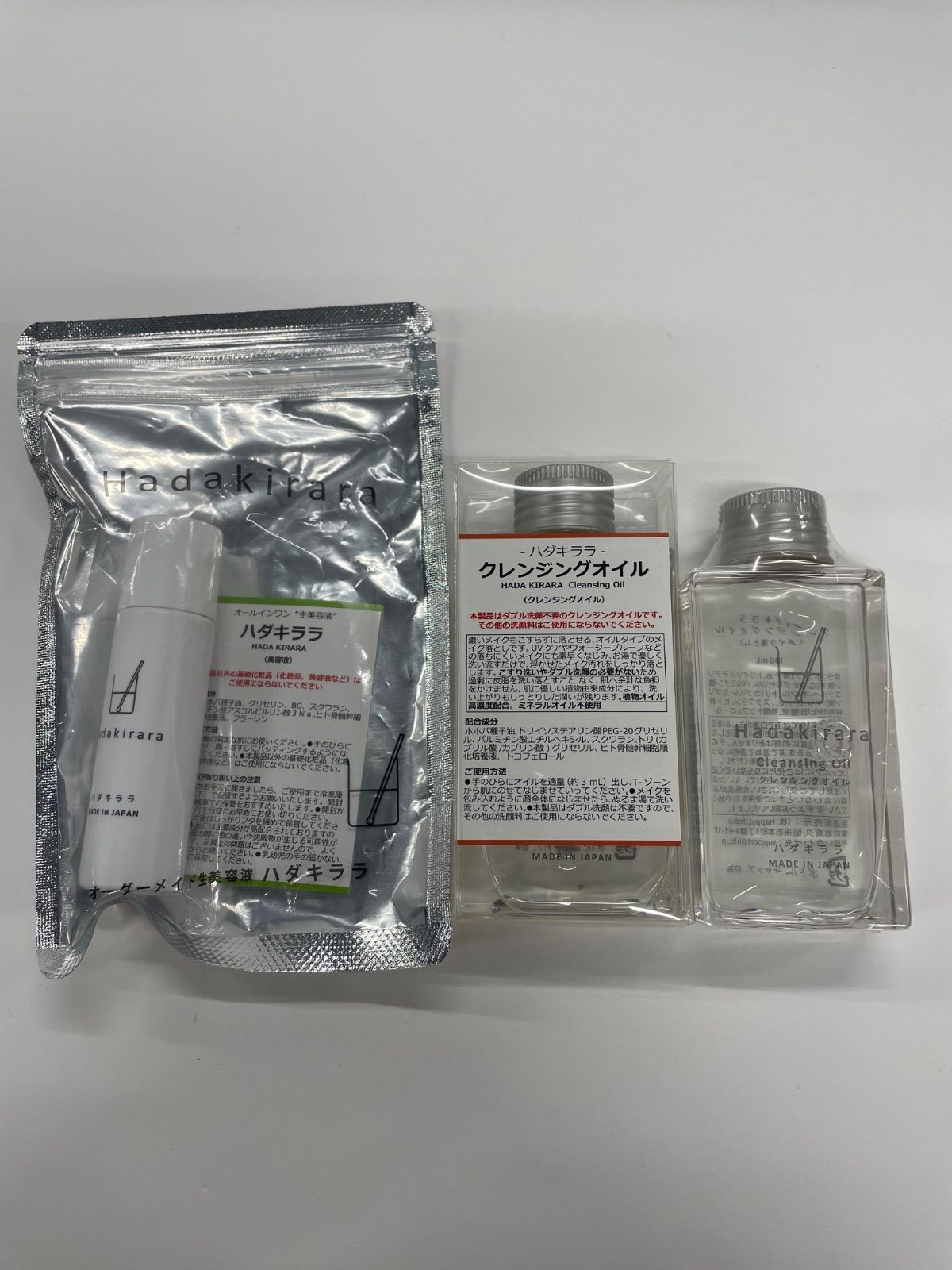 J2025 Hadakirara ハダキララ クレンジングオイル 100mL