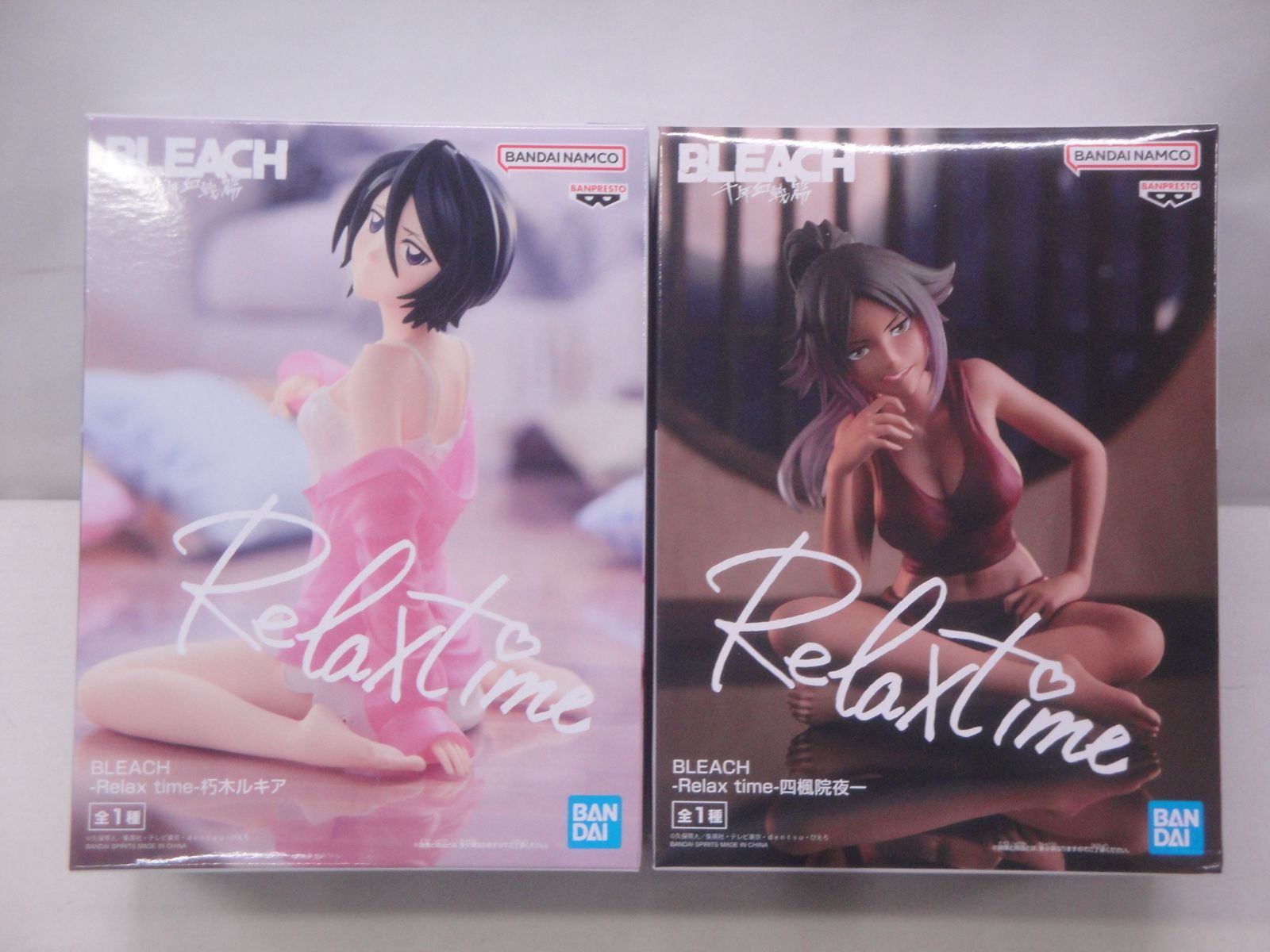 BLEACH ブリーチ Relax time 織姫 ルキア 夜一 ジゼル バンビエッタ 