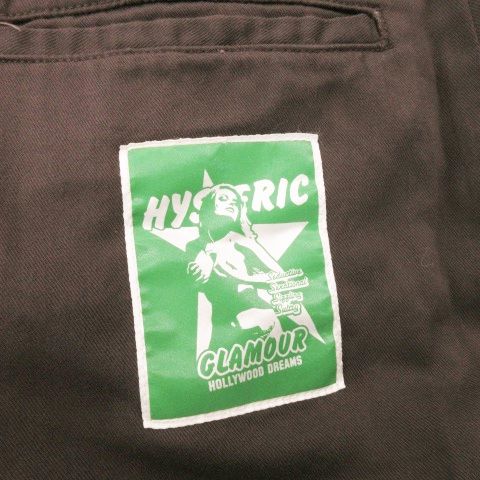 ＊HYSTERIC GLAMOUR チノ ガウチョパンツ M チノパンツ（チノパンツ）｜HYSTERIC GLAMOUR（ヒステリック