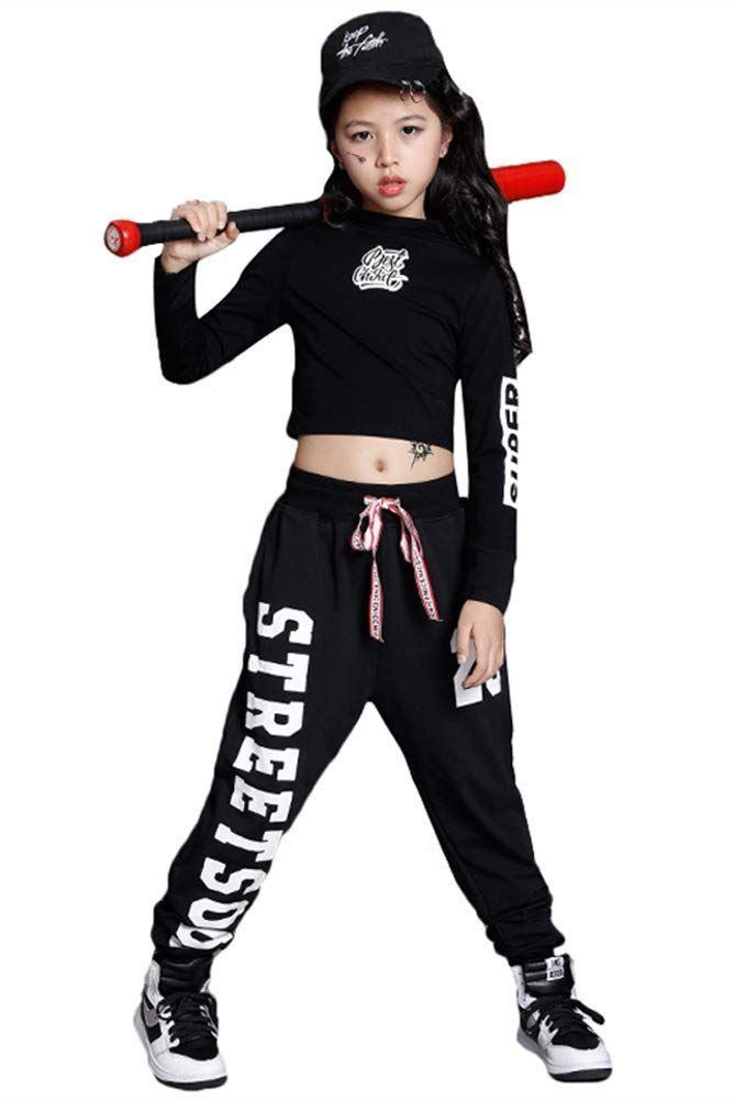 【人気商品】キッズ ダンスパンツ ロングパンツ バーカー ２点セット ジャージ 運動着 スウェット 綿 スポーツウェア 女の子 ダンスウェア 2点セット 長袖 春 [LOLANTA] 秋 ヒップホップ ダンス