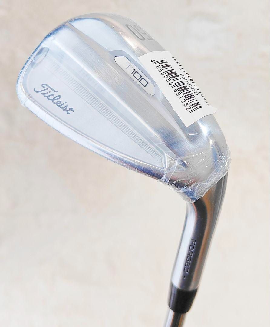 公式通販 - 人気アイテム多数 新品】タイトリスト T100 50° アイアン 純正スチールS modus ② クラブ