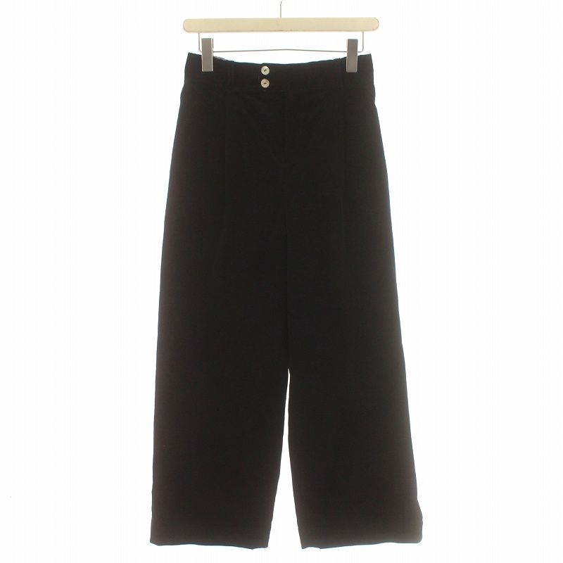 パラスパレス Pallas Palace ワイドパンツ コーデュロイ タック 0 XS 
