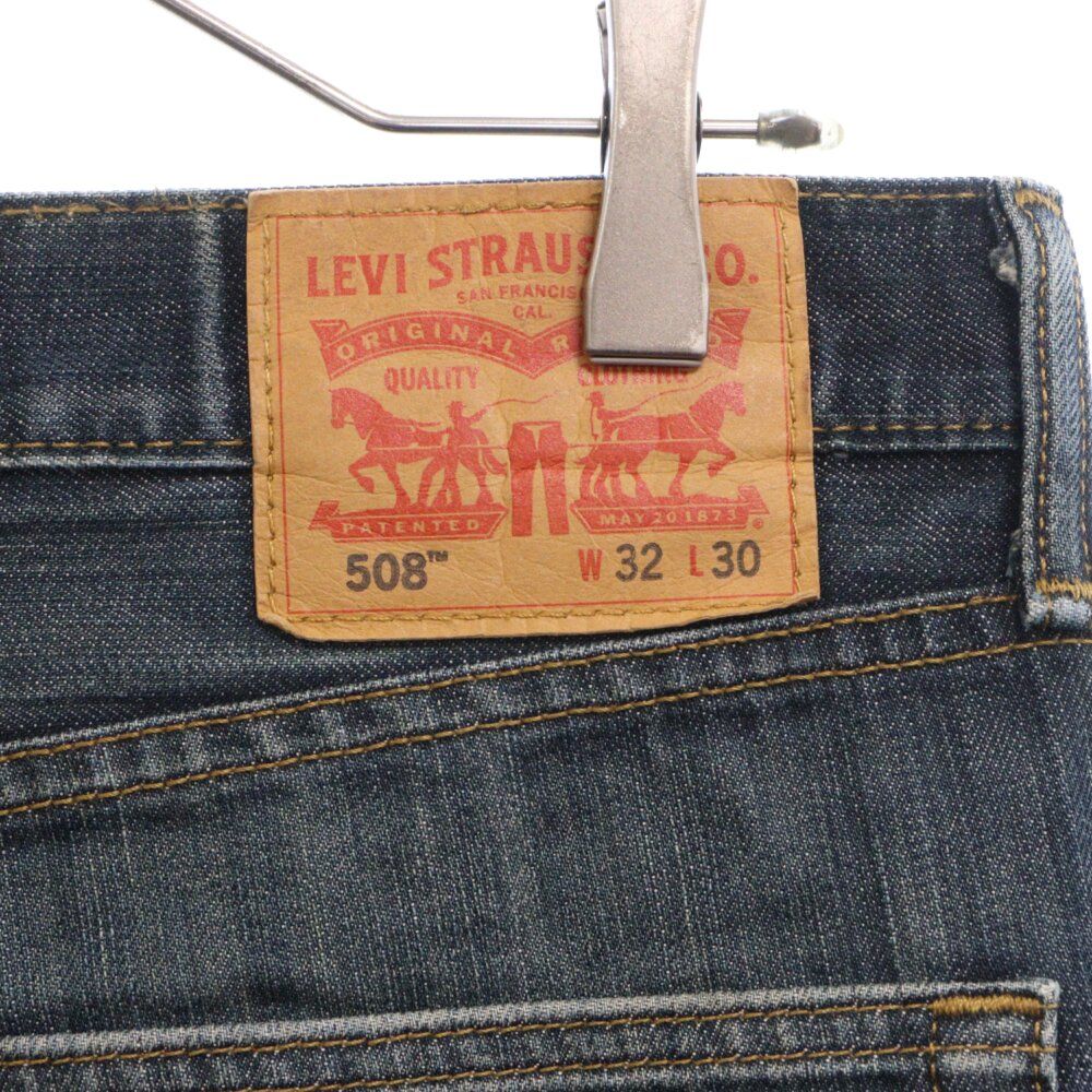 Levi's (リーバイス) 508 ジップフライデニムパンツ ジーンズ インディゴ S40196