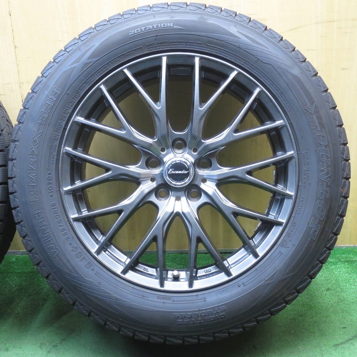 バリ溝！22年！キレイ！9.5分☆スタッドレス 235/60R18