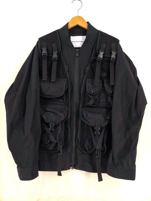 19SS MILITARY VEST BLOUSON ホワイトマウンテニアリング