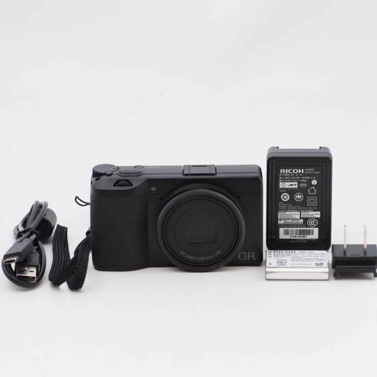 RICOH リコー GR IIIx デジタルカメラ 焦点距離 40mm / 24.2M