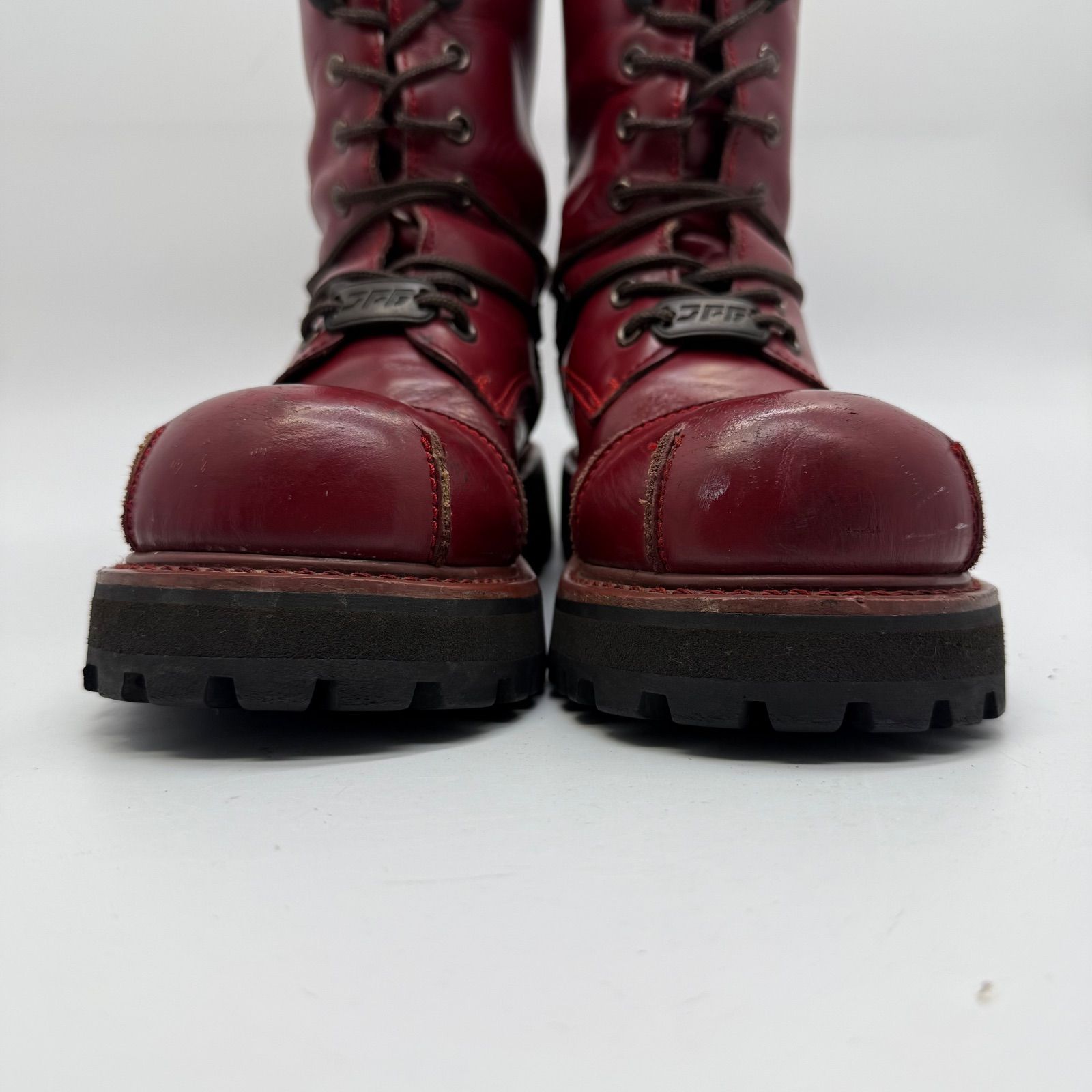 JPG jean paul gaultier 90s W's laceup boots 24cm ジャン
