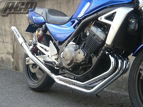 プリティー製 バリオス 2型 流 タイプ1 4-2-1 マフラー メッキ プリティー製 バリオス 2型 流 タイプ1 4-2-1 マフラー メッキ