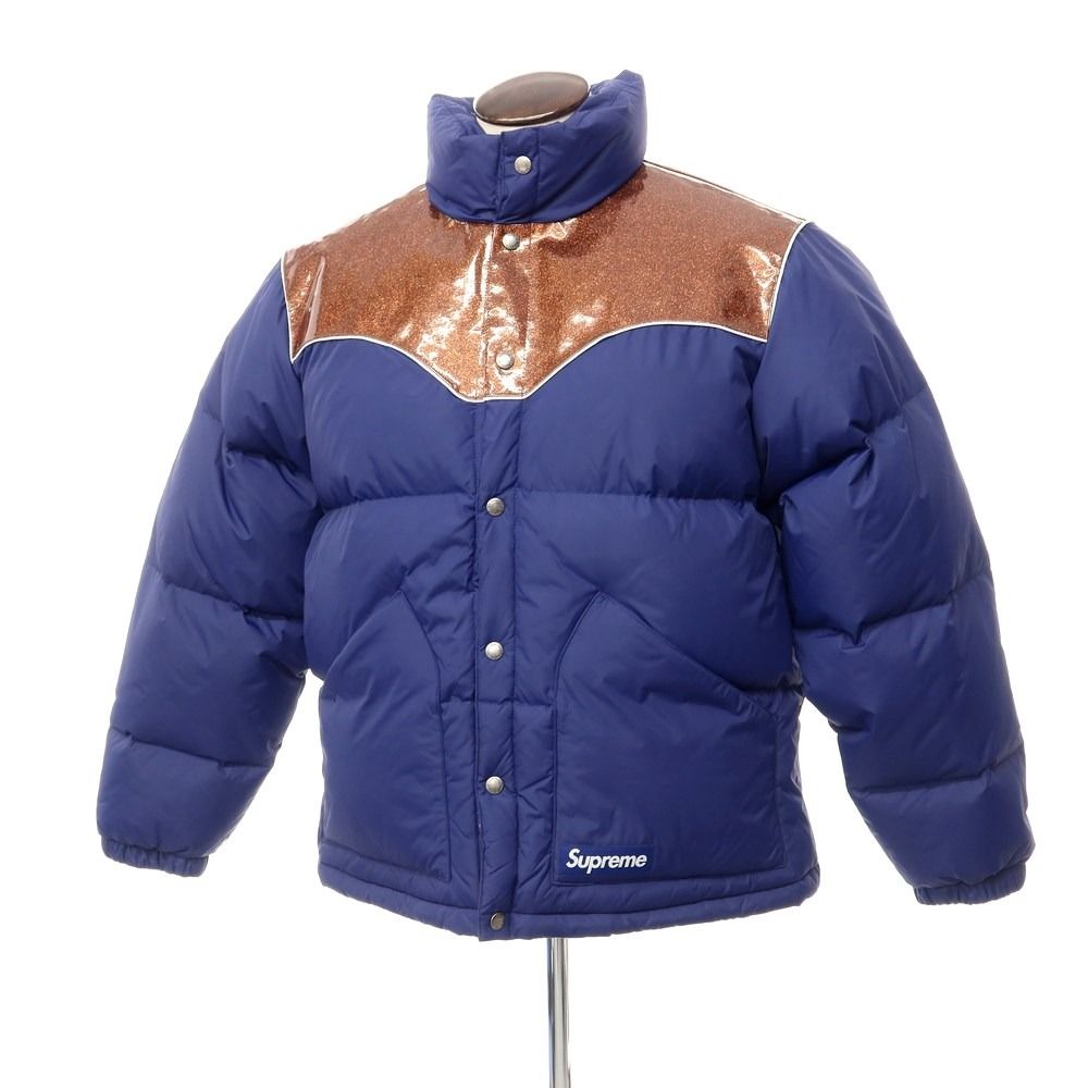 中古】シュプリーム Supreme 2022年秋冬 Glitter Yoke Down Puffer 
