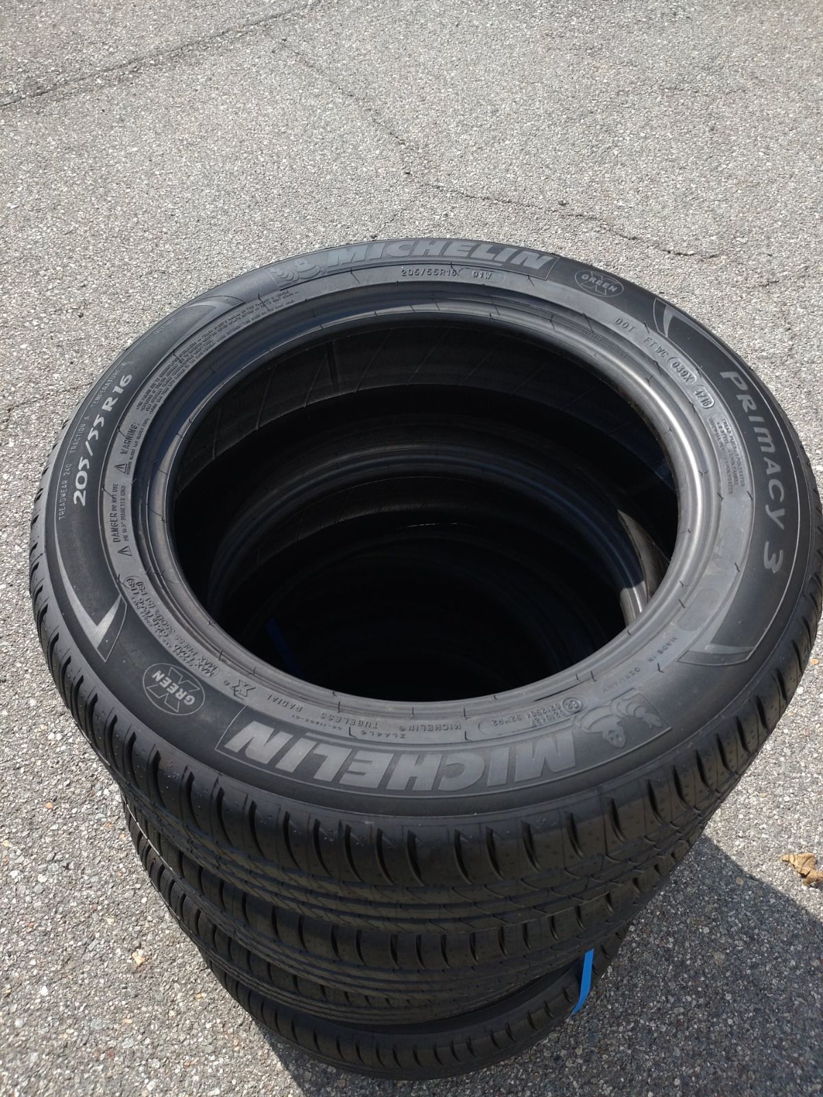 MICHELIN PRIMACY 3 205 55R16 プライマシー 2016年製 BRZ XV インプレッサ WRX STI レガシィB4 ワゴン ヴォクシー ノア等