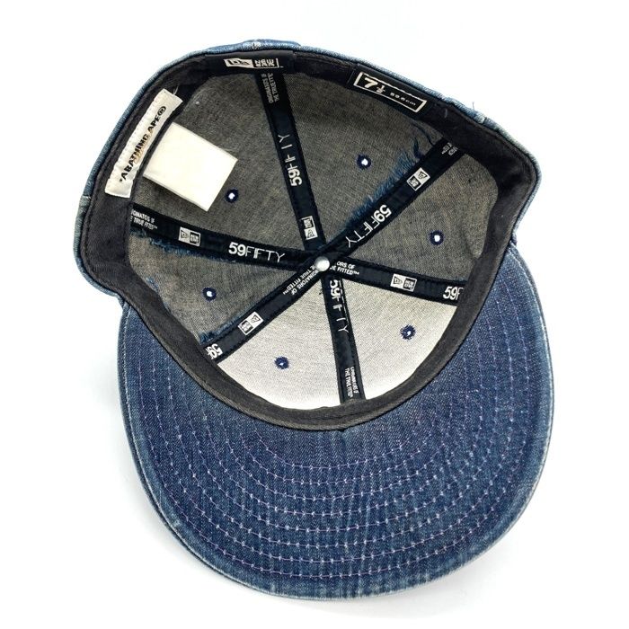 ☆A BATHING APE アベイシングエイプ New Era ニューエラ デニム
