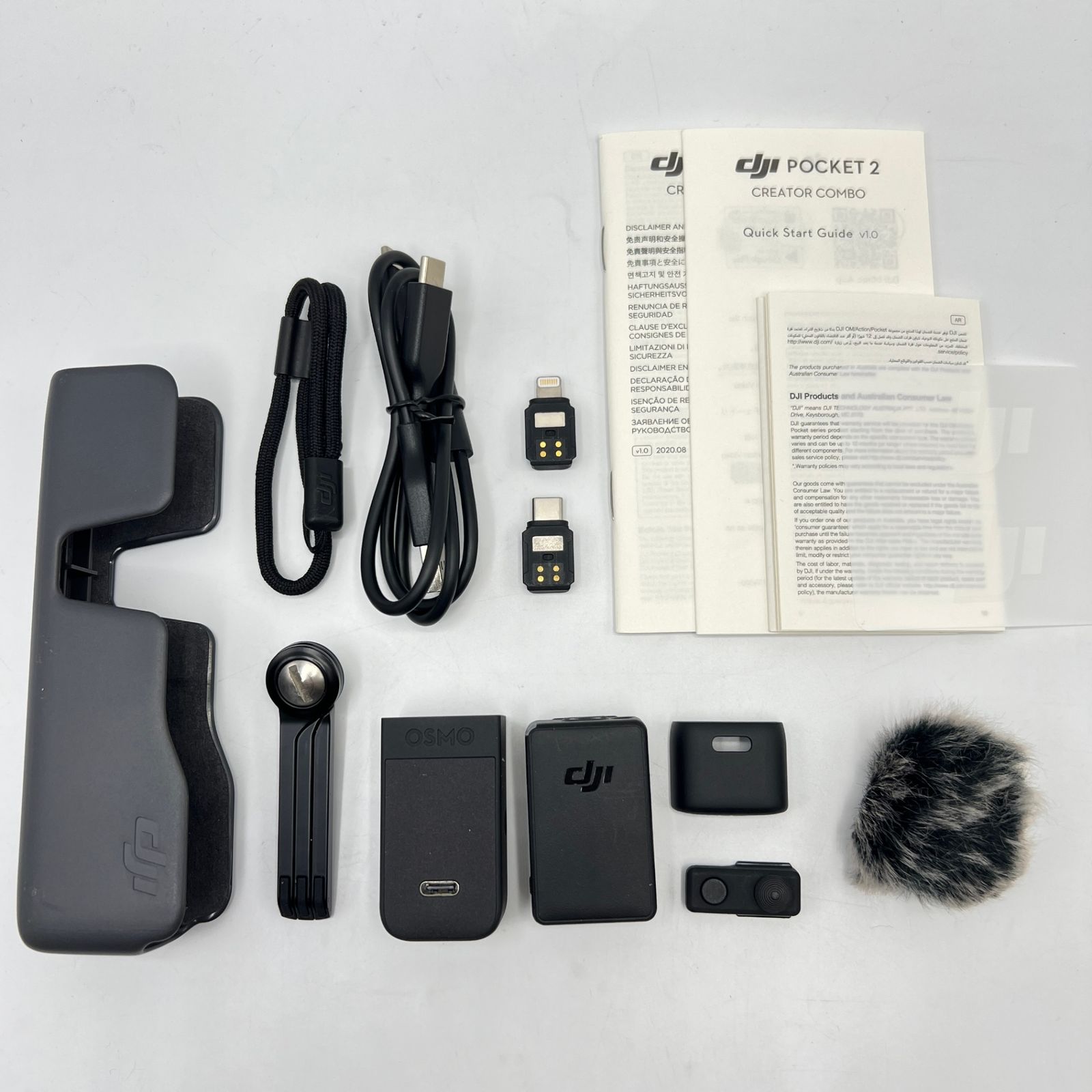 美品】DJI POCKET 2 Creator Combo OP2CP2 ハンドヘルド