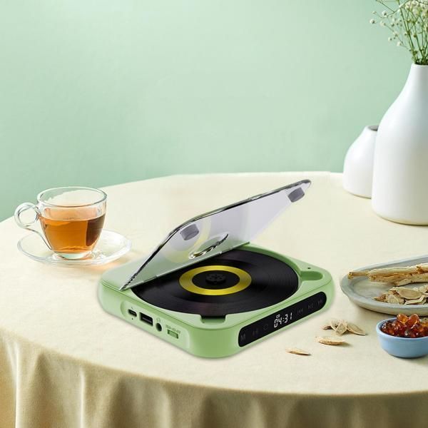 【未開封品】蔦屋家電「BCPLAY_(ビーシープレイ）」CDプレーヤー BCPLAY_ Bluetooth機能付きCDプレーヤー