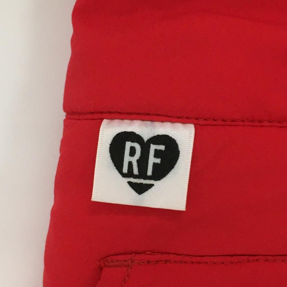 超 マークアンドロナ 中綿スカート レッド×黒 裾リブ センタージップ レディース 36 S ゴルフウェア MARK＆LONA LLC-HASEGAWATOSO_COM