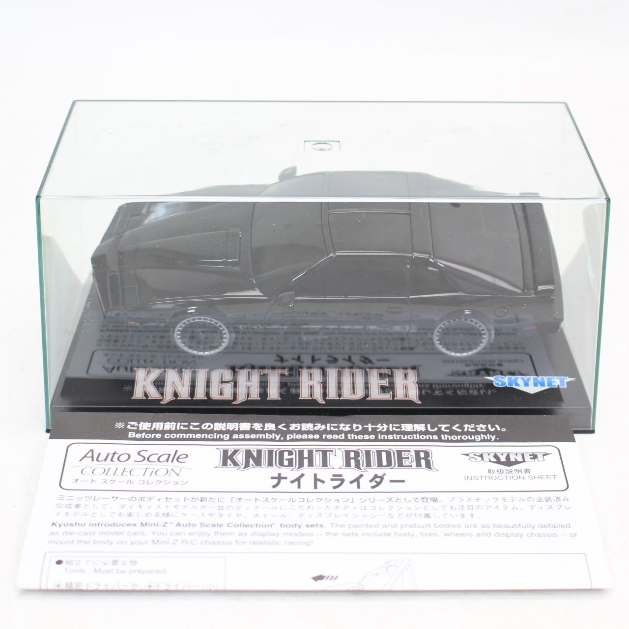 オートスケールコレクション(ナイトライダー KITT) 705)1/28 K.I.T.T.(ブラック) ミニッツレーサー用ボディセット