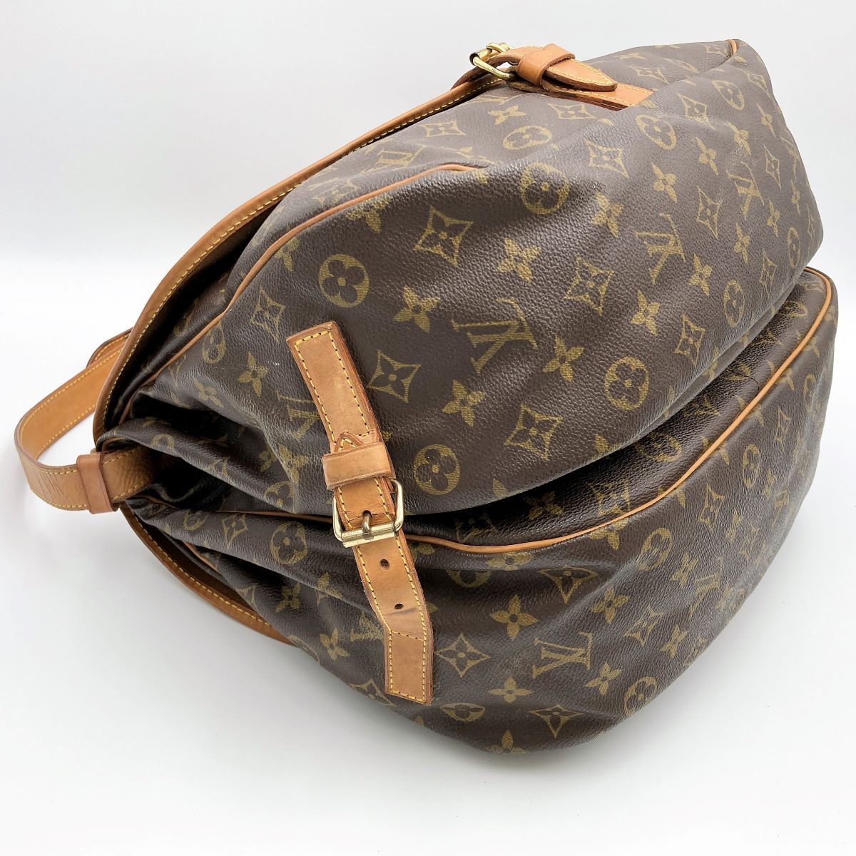 LOUIS VUITTON ルイ・ヴィトン モノグラム ソミュール35(廃盤) M42254 