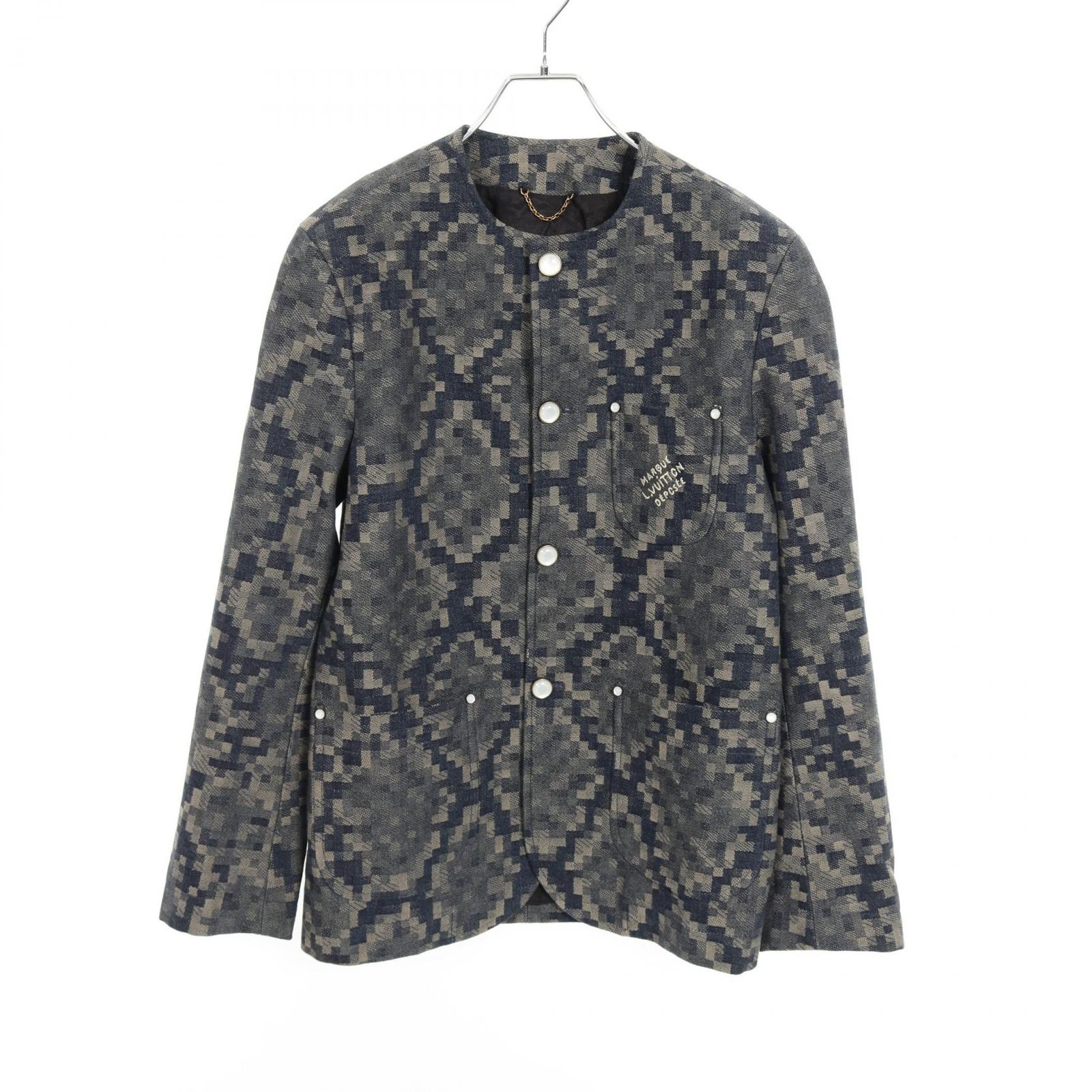 Louis Vuitton 新作 LVリミックス【ダミエデニムジャケット】 ダミエ クラシックデニムジャケット ｜ルイ・ヴィトン 公式