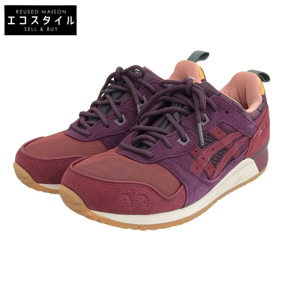 asics アシックス 新品同様 ASICS アシックス GEL-LYTEⅢOG スニーカー シューズ メンズ ワインレッド 25.5cm 1203A578-600 7 1/2(US)