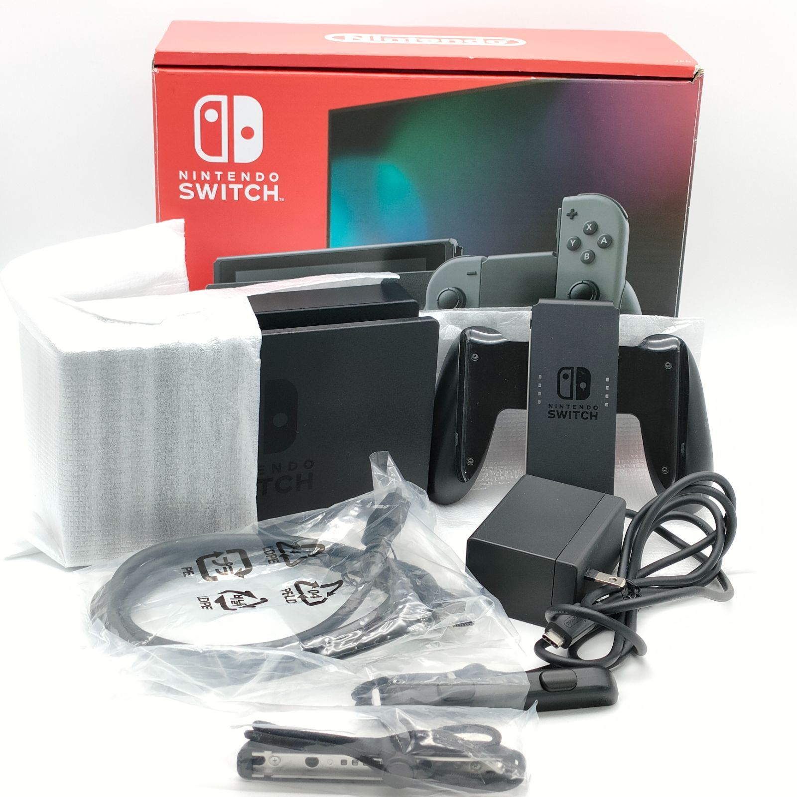 初期化済み Nintendo Switch HAC-001 付属品完備 Nintendo Switch HAC-001 本体＆付属品 完品